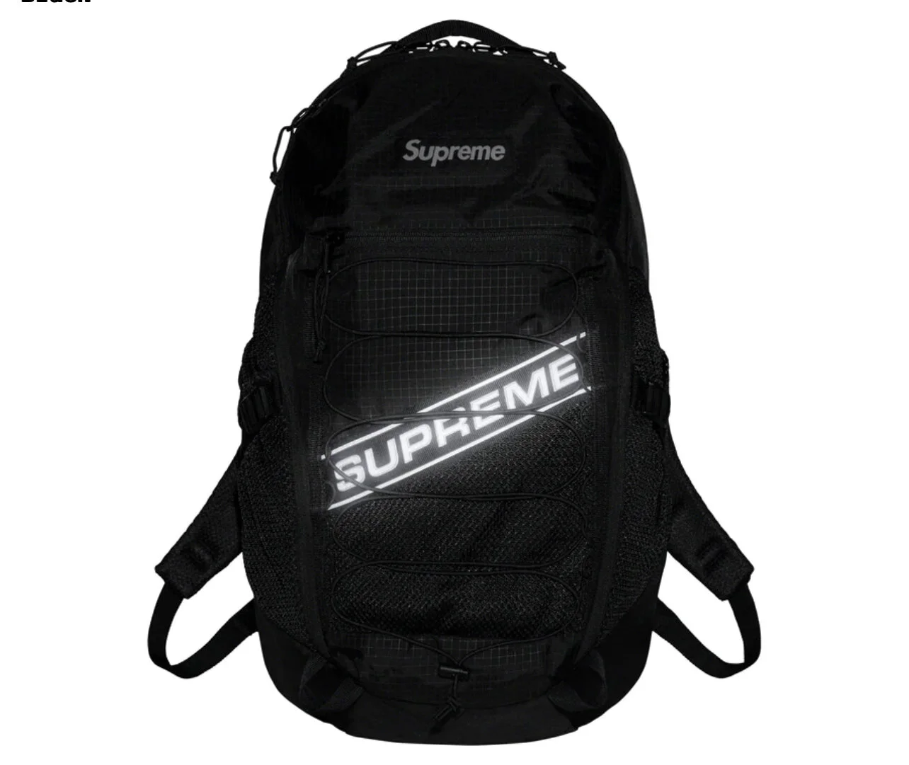 【美品】　Supreme black backpack 2000ss SUPREME backpack black | eBay