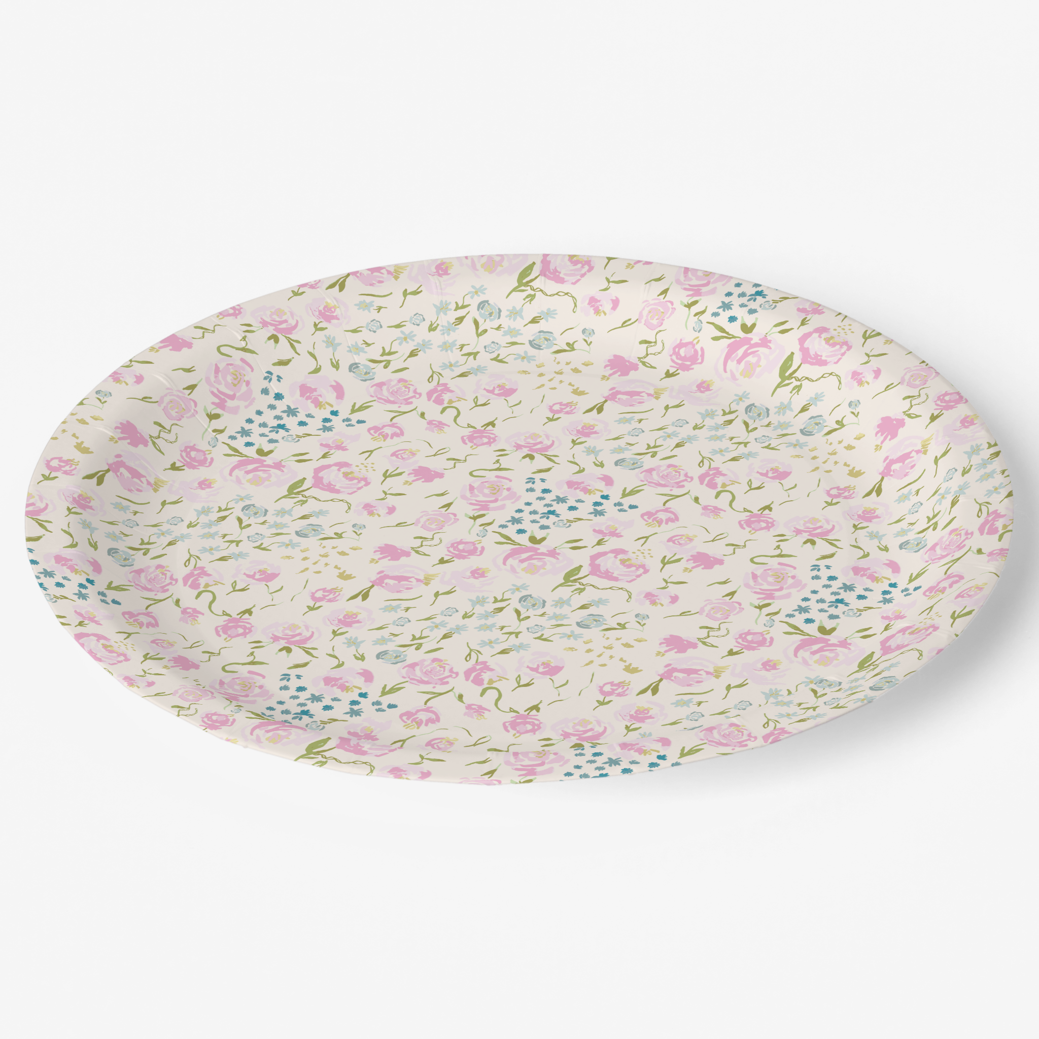 Zazzle Floral Heaven Napkin Paper Plate (Angled).png