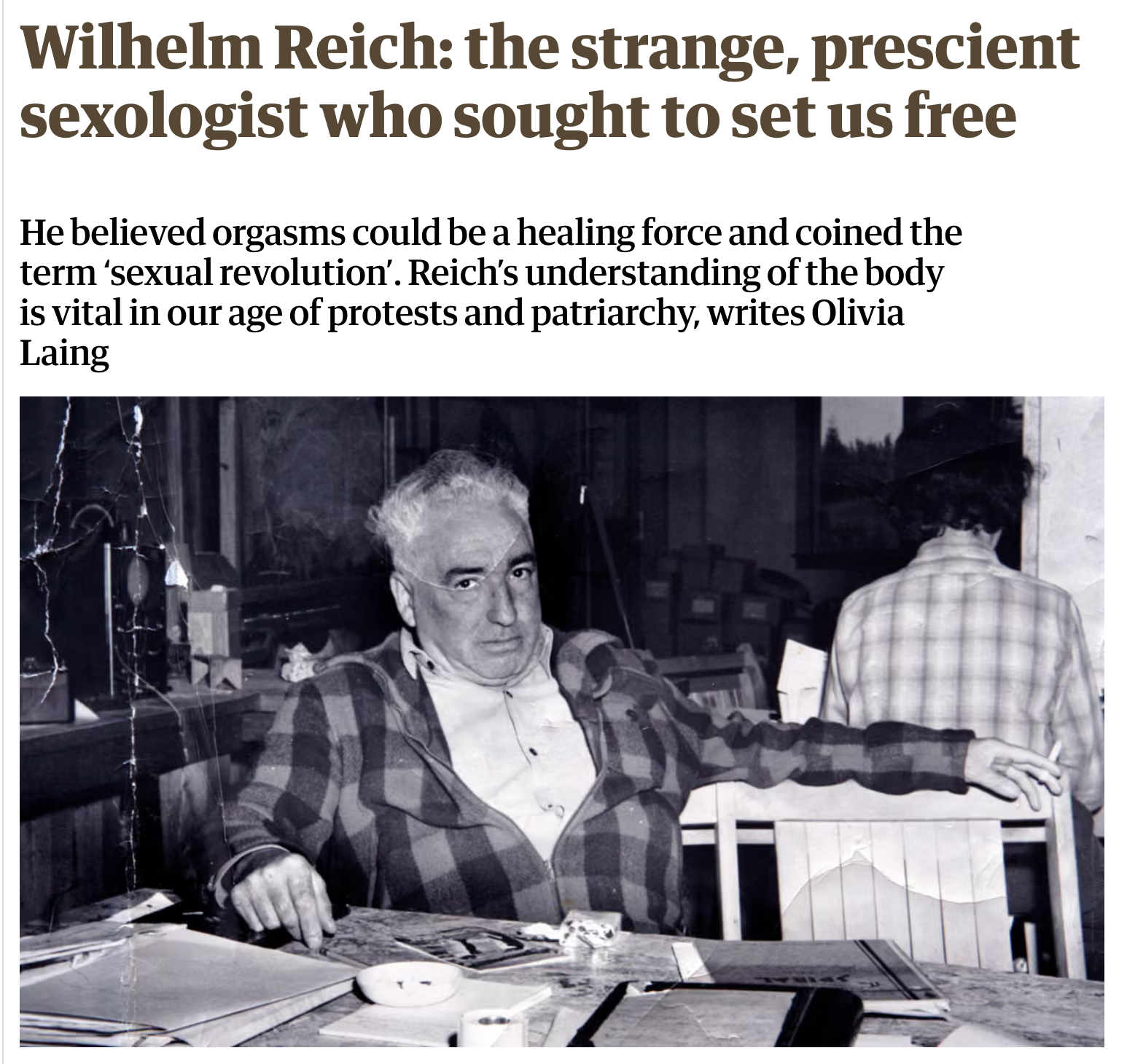 Wilhelm Reich in the 21st Century