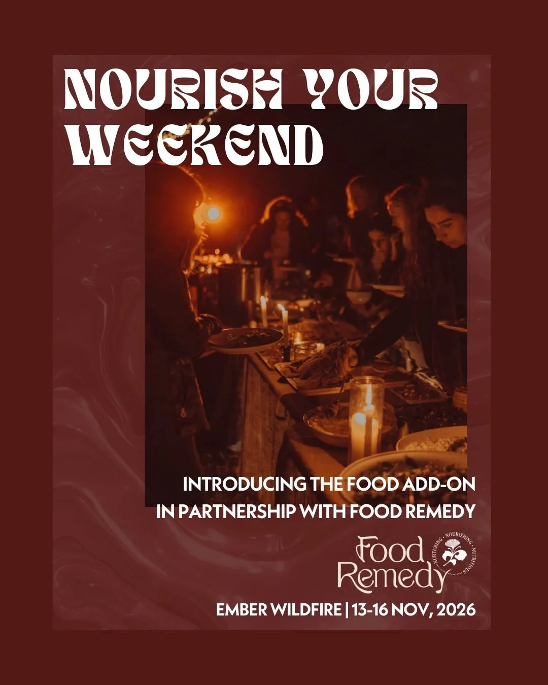 Something new is coming to Ember this year ✨

We&rsquo;re excited to introduce the Food Remedy Add-On: an optional catering offering available to purchase alongside your event ticket, lovingly prepared by the team at @food.remedy 

Food Remedy is a h