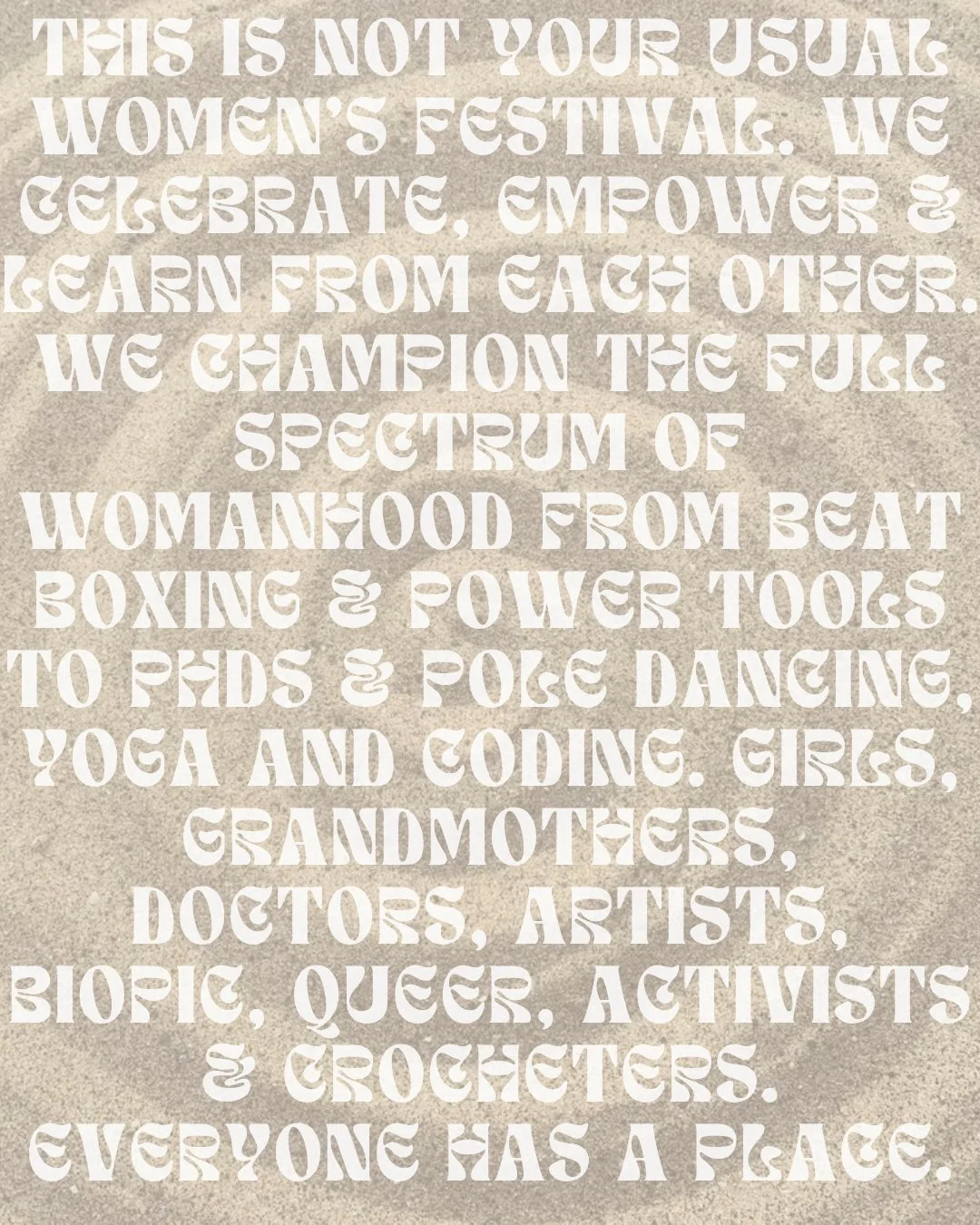 Ember Wildfire is not your usual women&rsquo;s festival! ⁠
⁠
At Ember Collaborative we celebrate, empower &amp; learn from each other. We champion the full spectrum of womanhood from beat boxing &amp; power tools to PhDs &amp; pole dancing, yoga and 