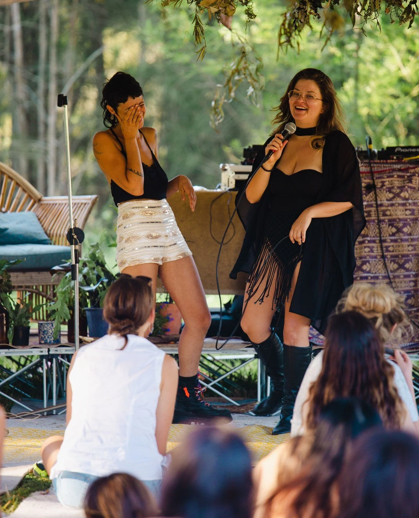 🌹🥀The Art of Dirty Talk Workshop, from a past event.⁠
For more fun and informative workshops like these come to Ember Wildfire (13 - 16 Nov, 2026, Upper Colo, NSW)!⁠
⁠
A range of tickets available now via the link in bio &hearts;️
