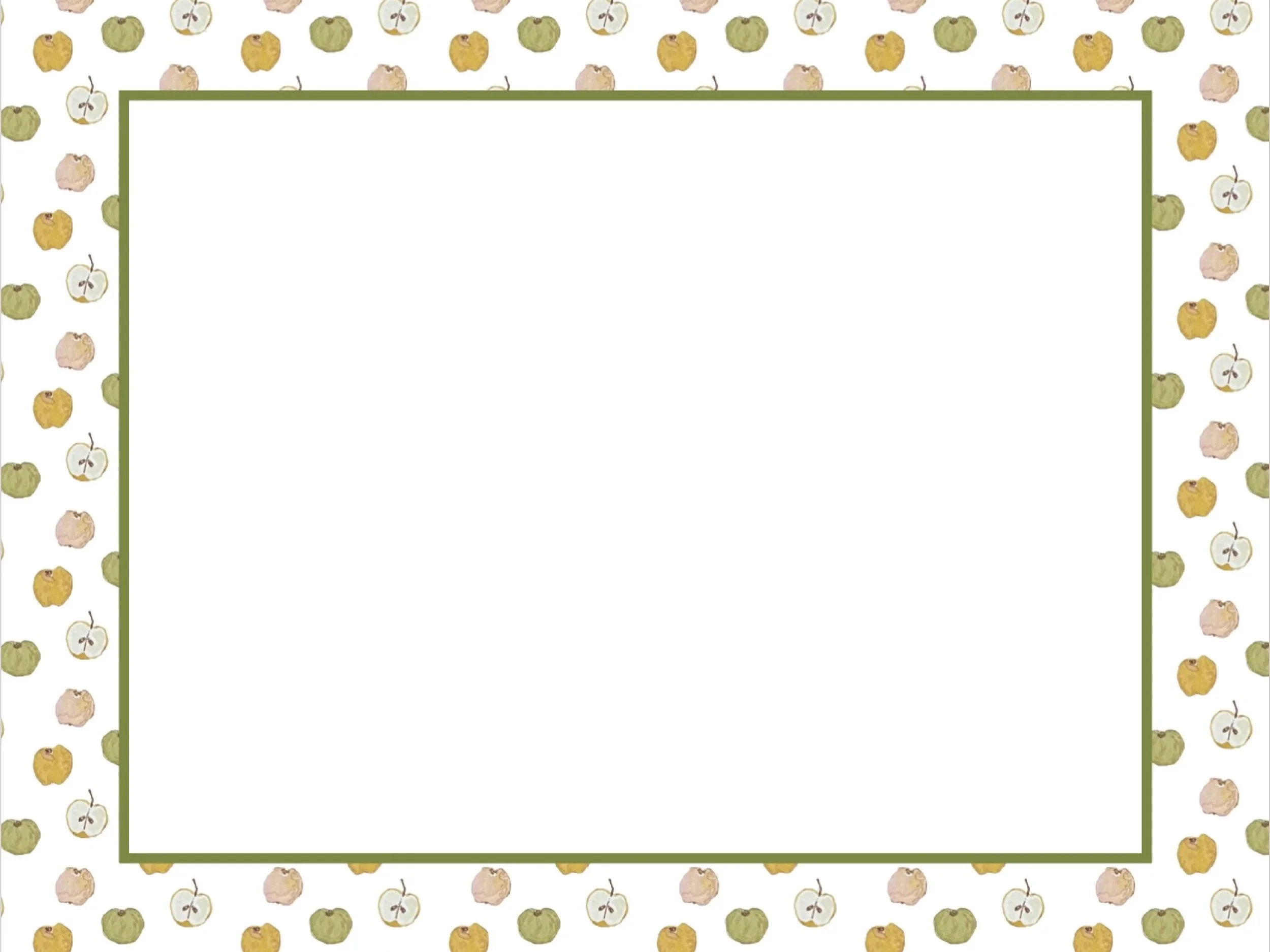 Apple Notecards