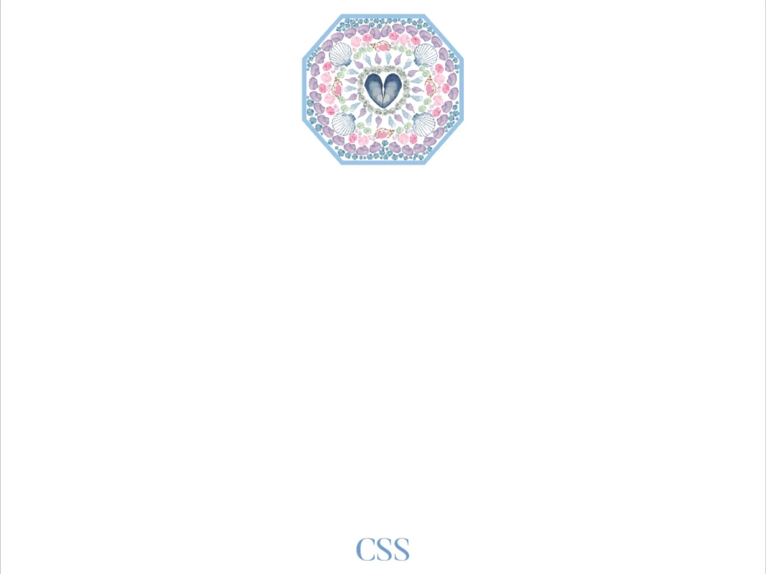 Sailor's Valentine Notecards