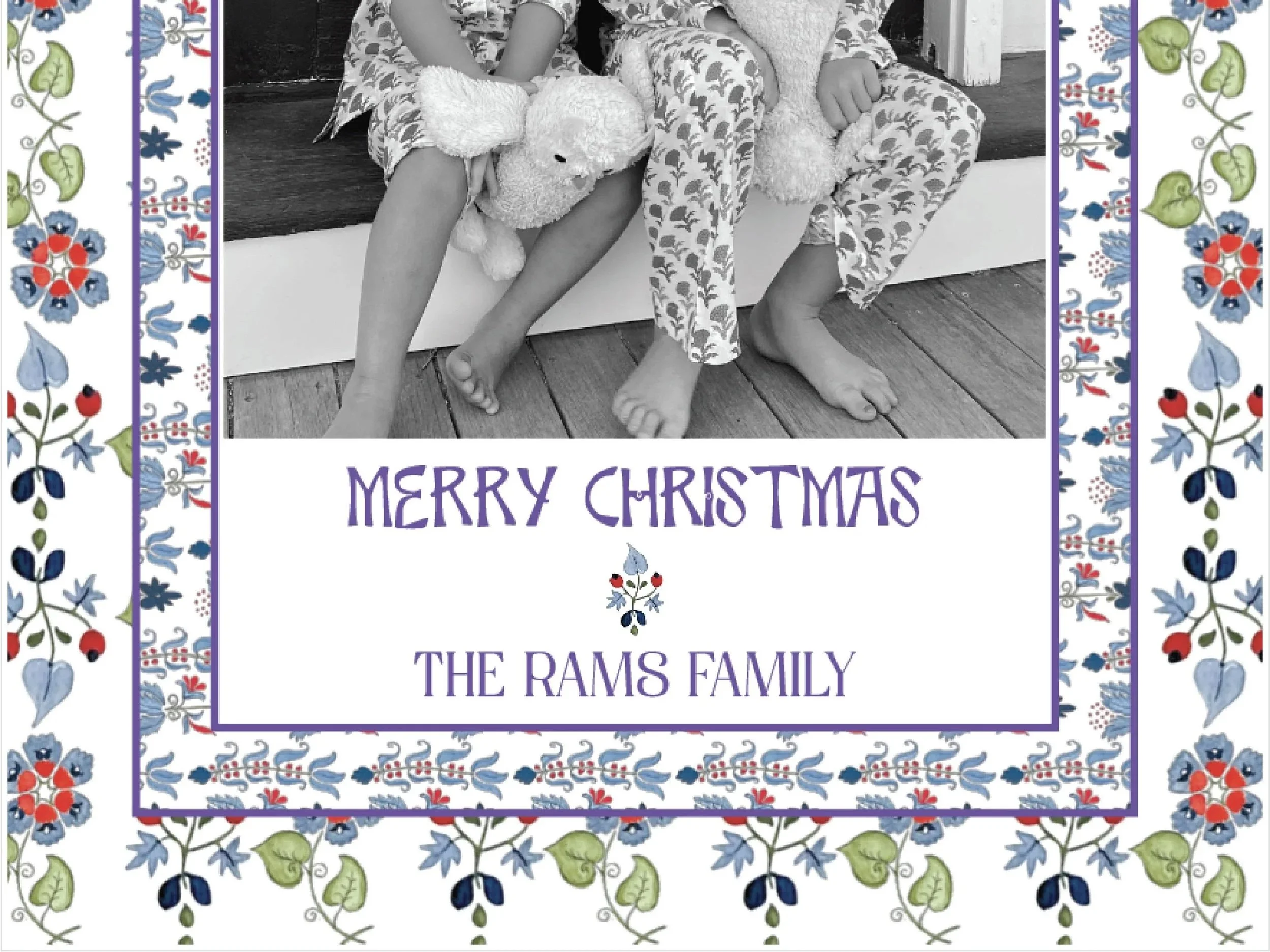 Swarthmore Holiday Photo Card