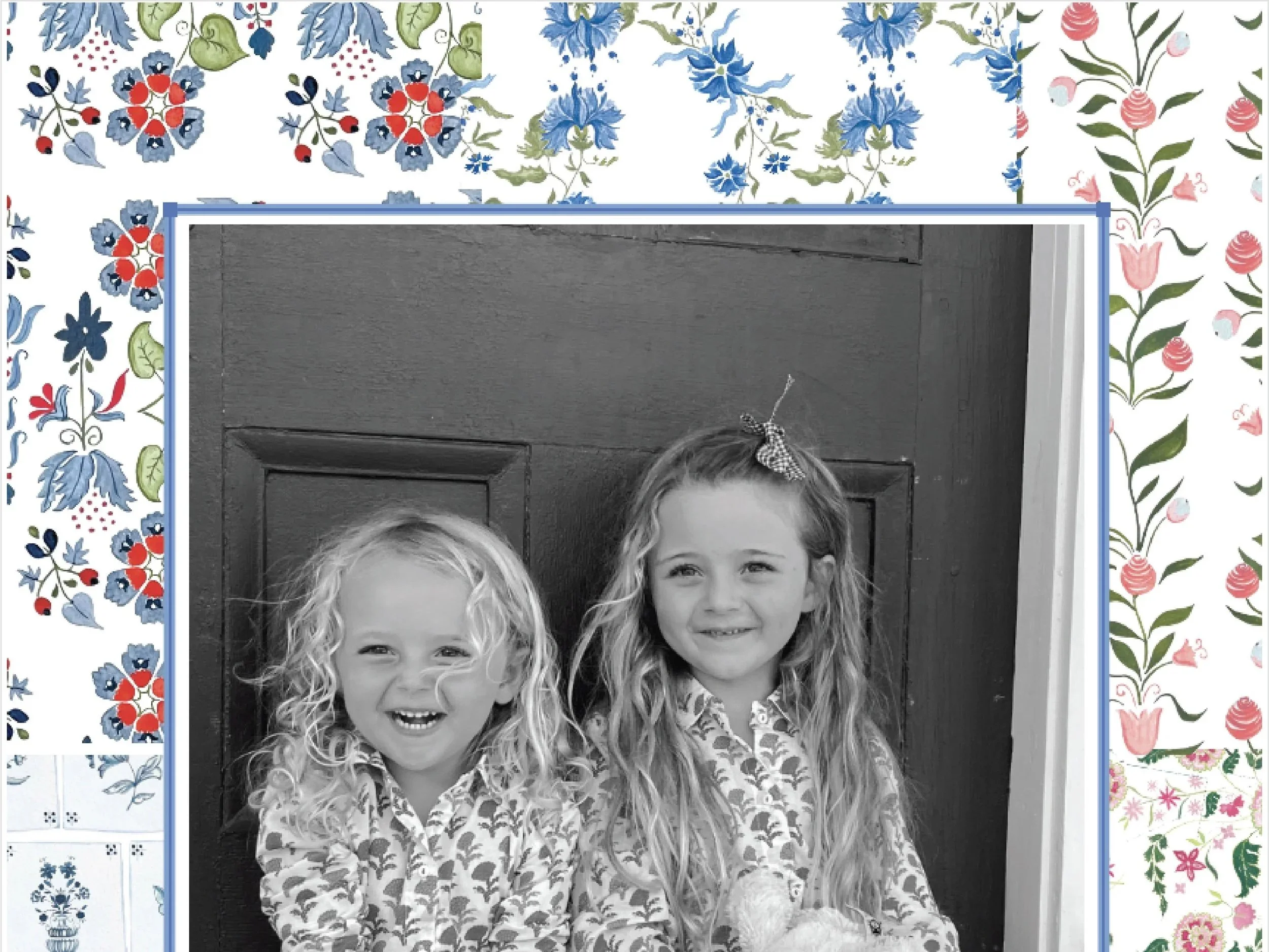 Patterns Holiday Photo Card