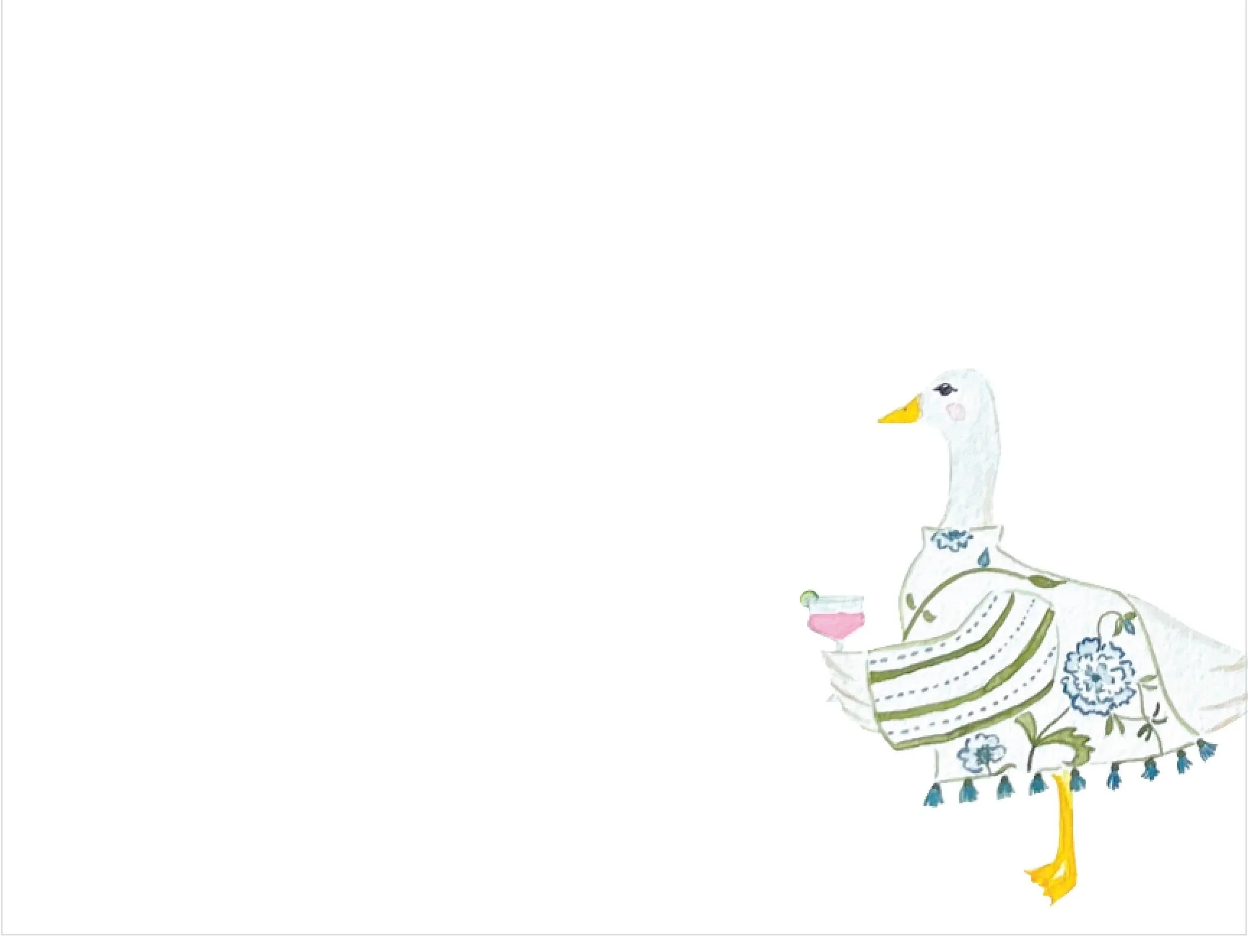 Gertie Goose Goes Out Notepad