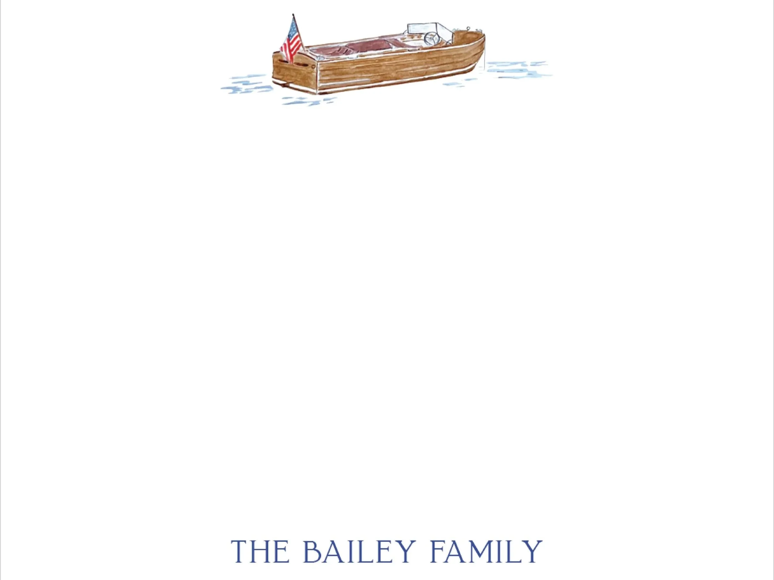 Boating Notecards