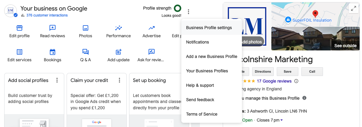 GOOGLE BUSINESS PROFILE RECOVERY visual data 5