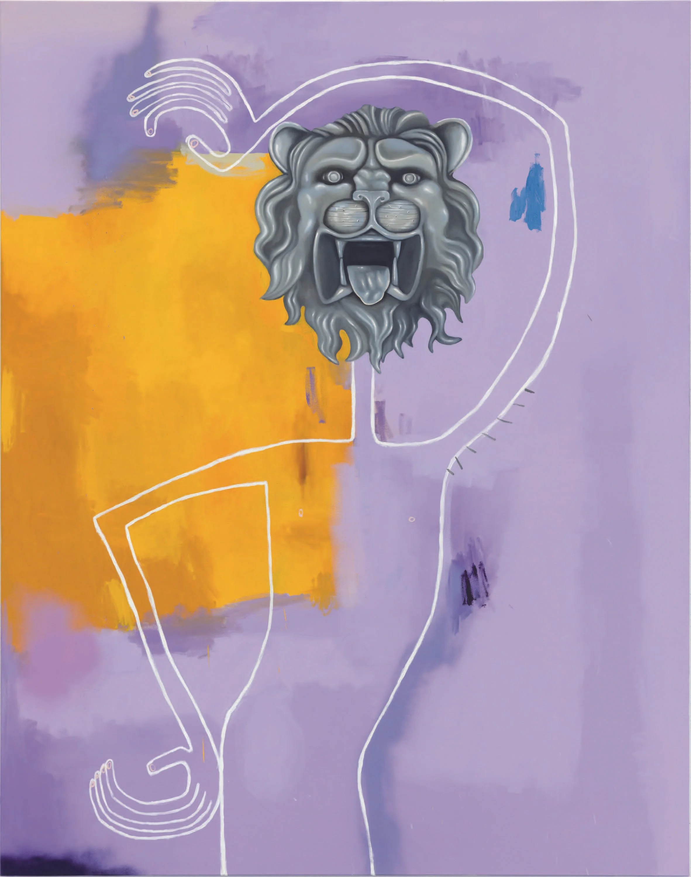 Sophie Ullrich
Lions Club, 2023
oil on canvas
190 x 150 cm
75 x 59 in