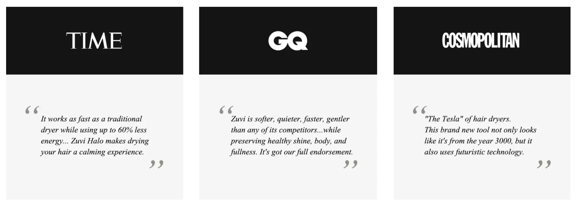 The Zuvi Halo Hair Dryer A Heavenly Device — The Modems