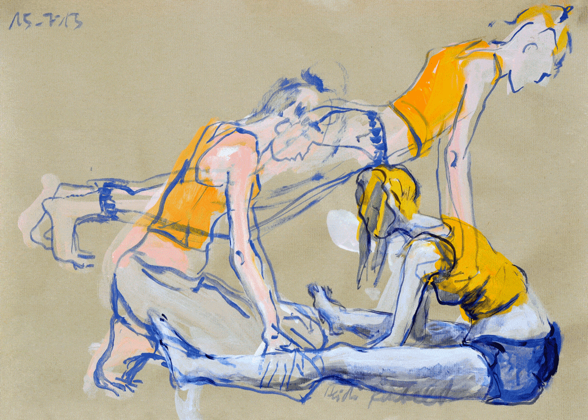Johanna im training II., 2013