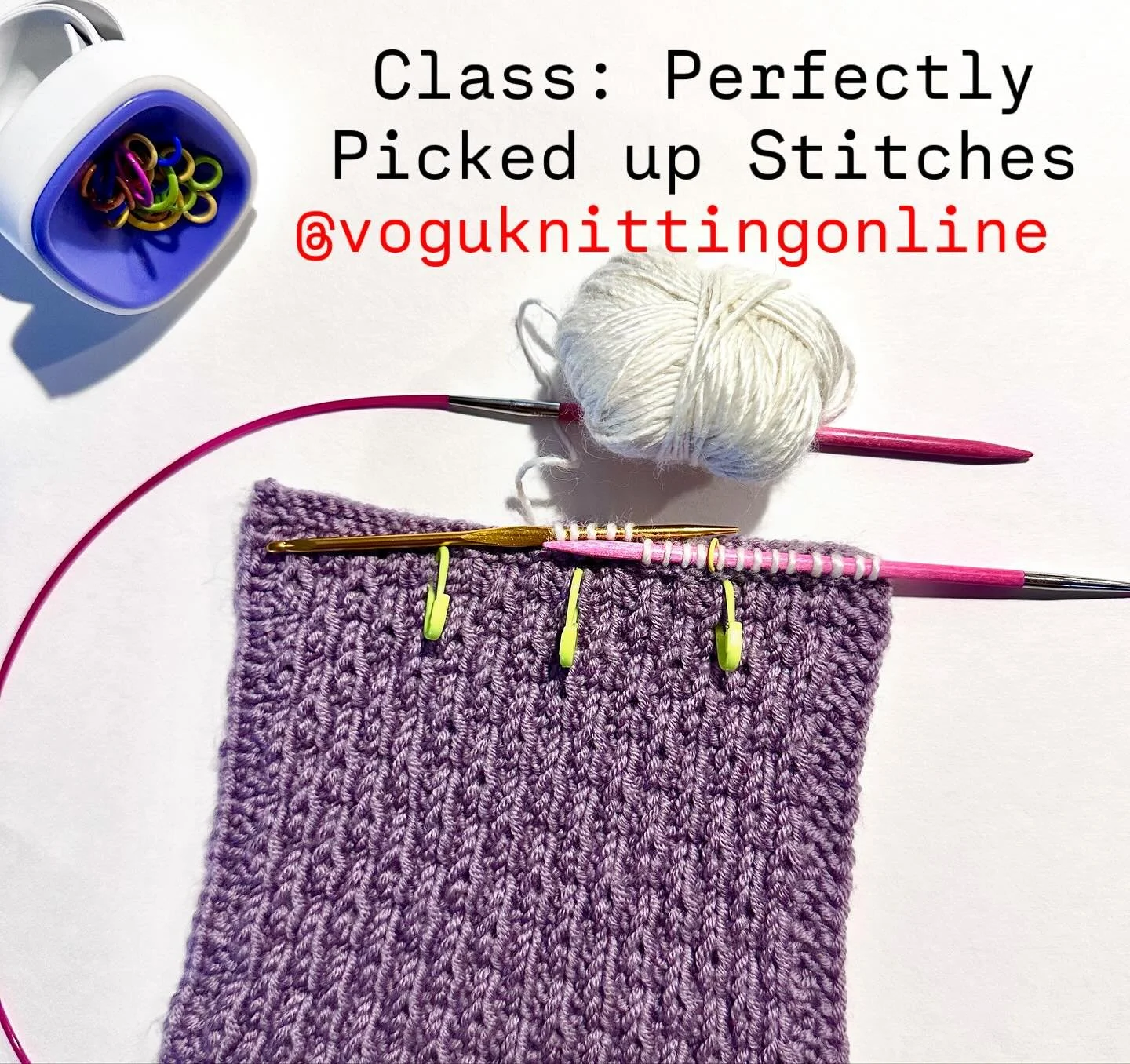 @vogueknittingonline is running a 25% off class sale on all remaining classes &mdash; our biggest discount of the end of year. This will be our last virtual event of 2025 (the next one is scheduled for February). Use this discount Code: NOV25 to get 