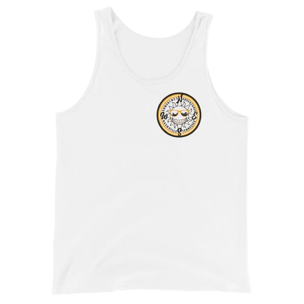 “Sunshine’s Adventures Logo” Men's Tank Top