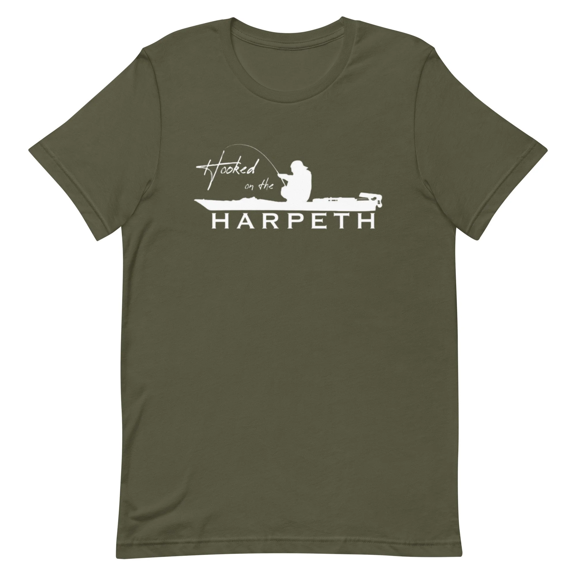 “Hooked on the Harpeth” Unisex t-shirt