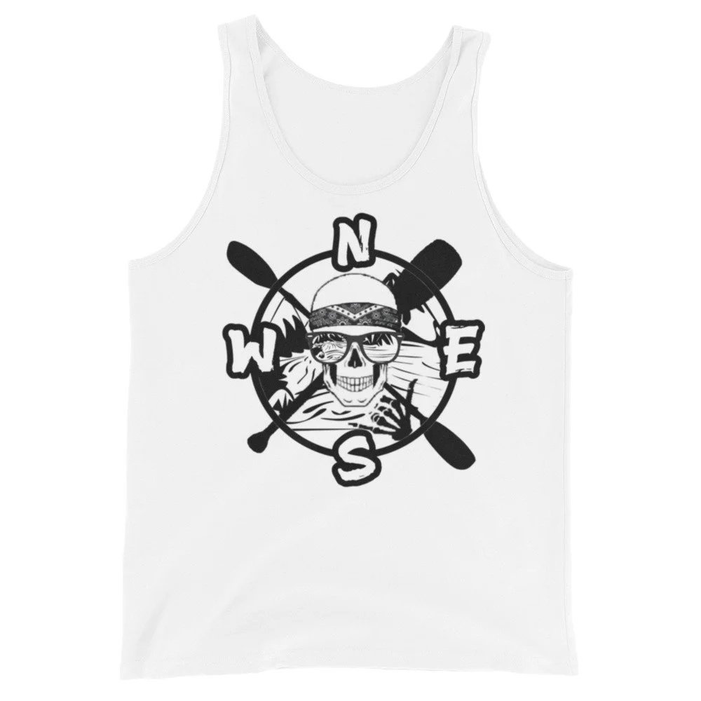 “Paddle Pirate Compass Rose” Men's Tank Top