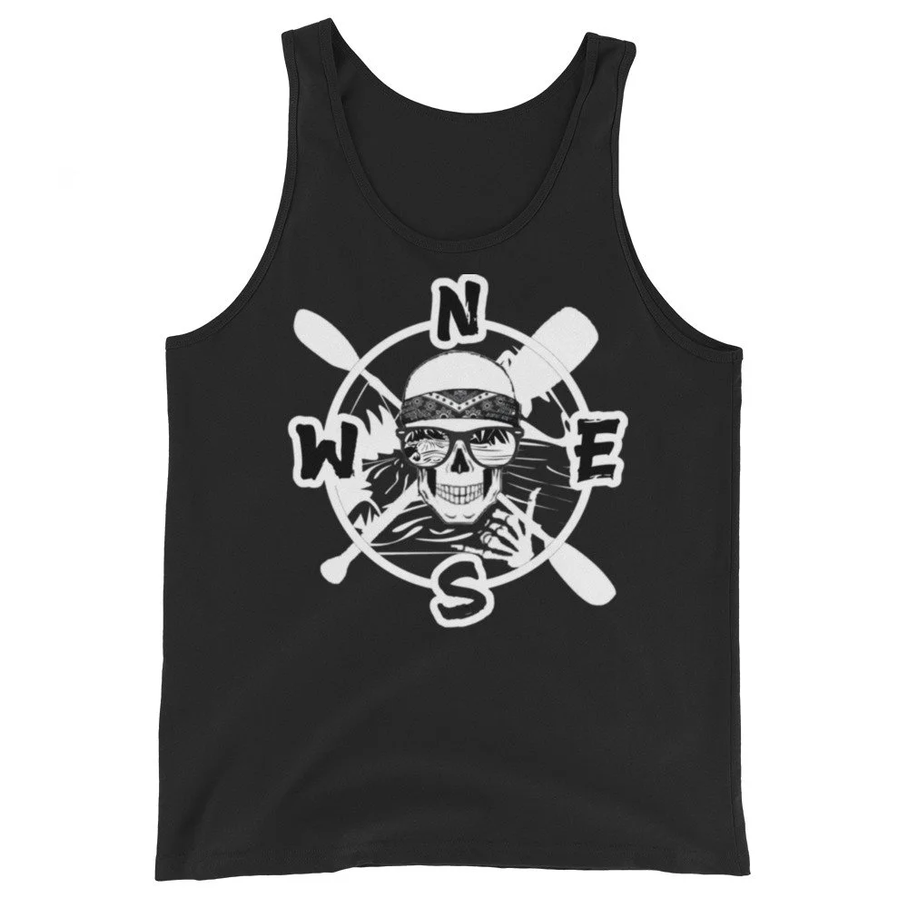 “Paddle Pirate Compass Rose” Men's Tank Top