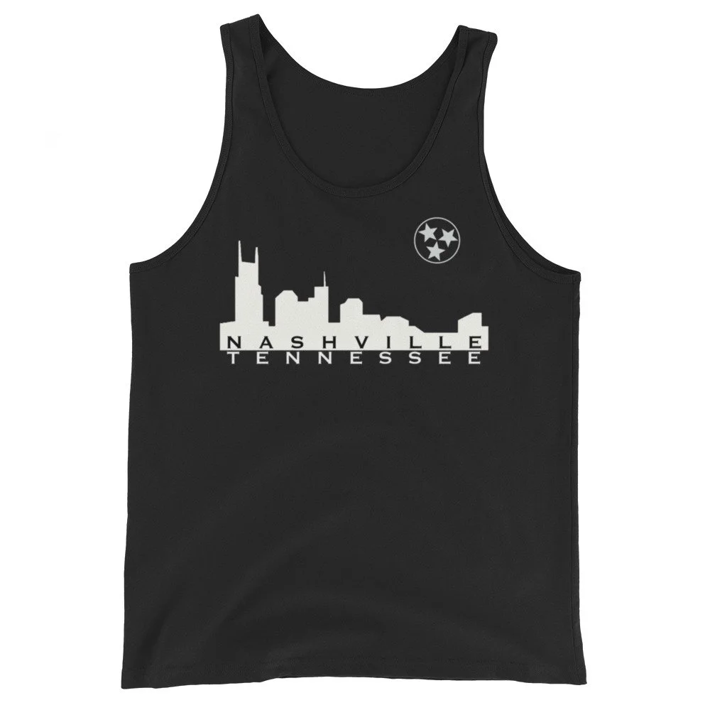 “Music Cityscape” Men's Tank Top