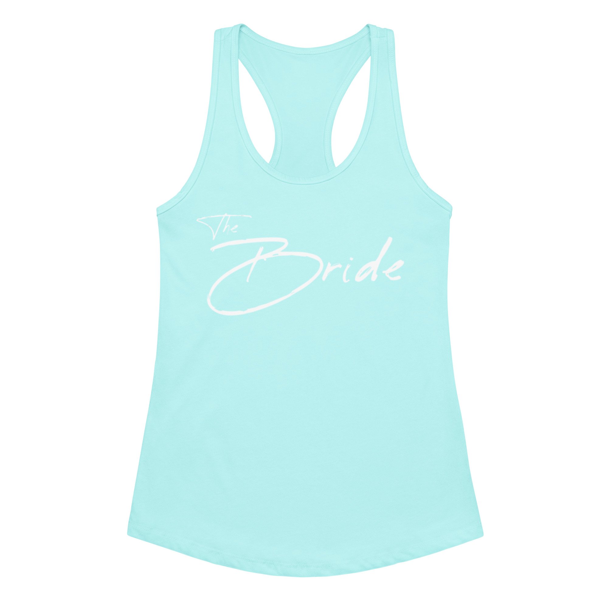 “The Bride” Women’s fitted racerback tank top