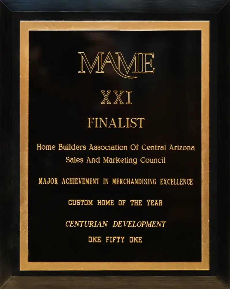 MAME XXI - Custom Home of the Year - 2007