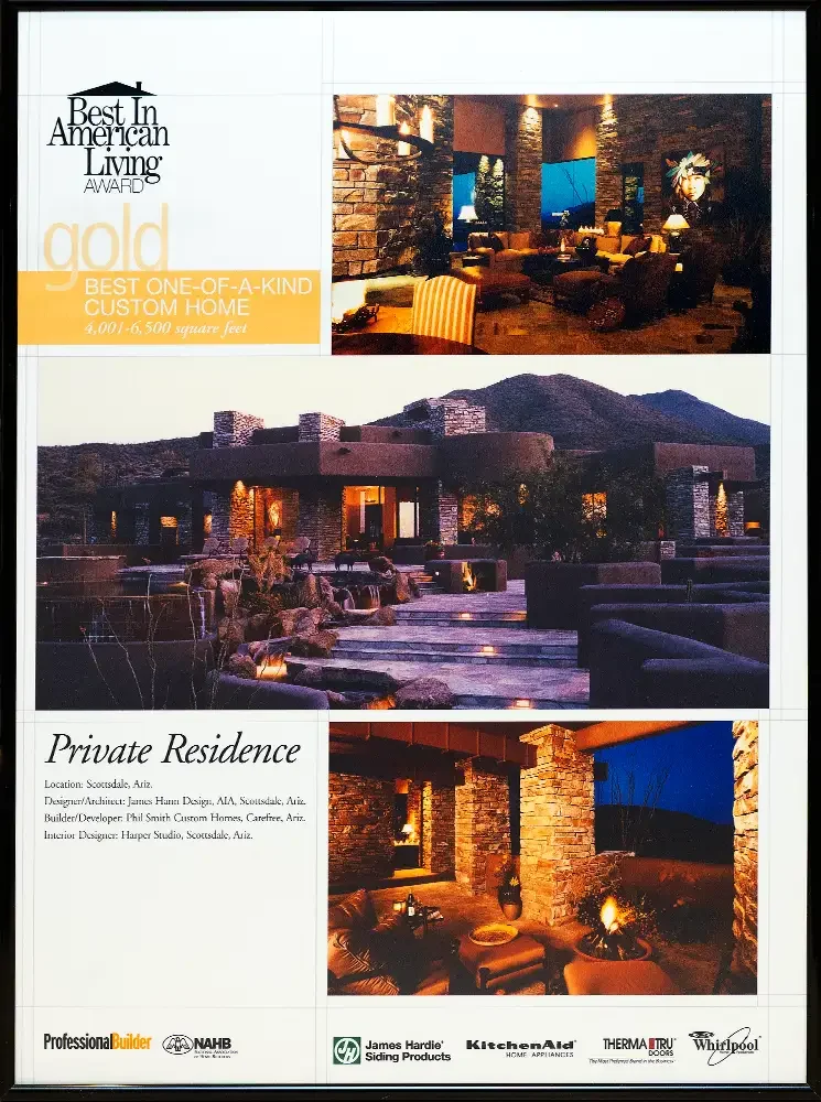 Best in American Living - GOLD - Best One-Of-A-Kind Custom Home 4001,-6,500 sq. ft.