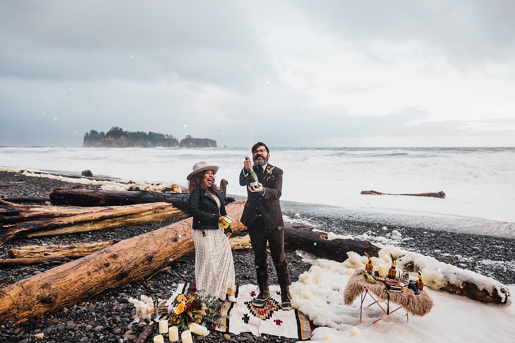 Olympic National Park Elopement | Washington Elopement Photographer | Vow of the Wild