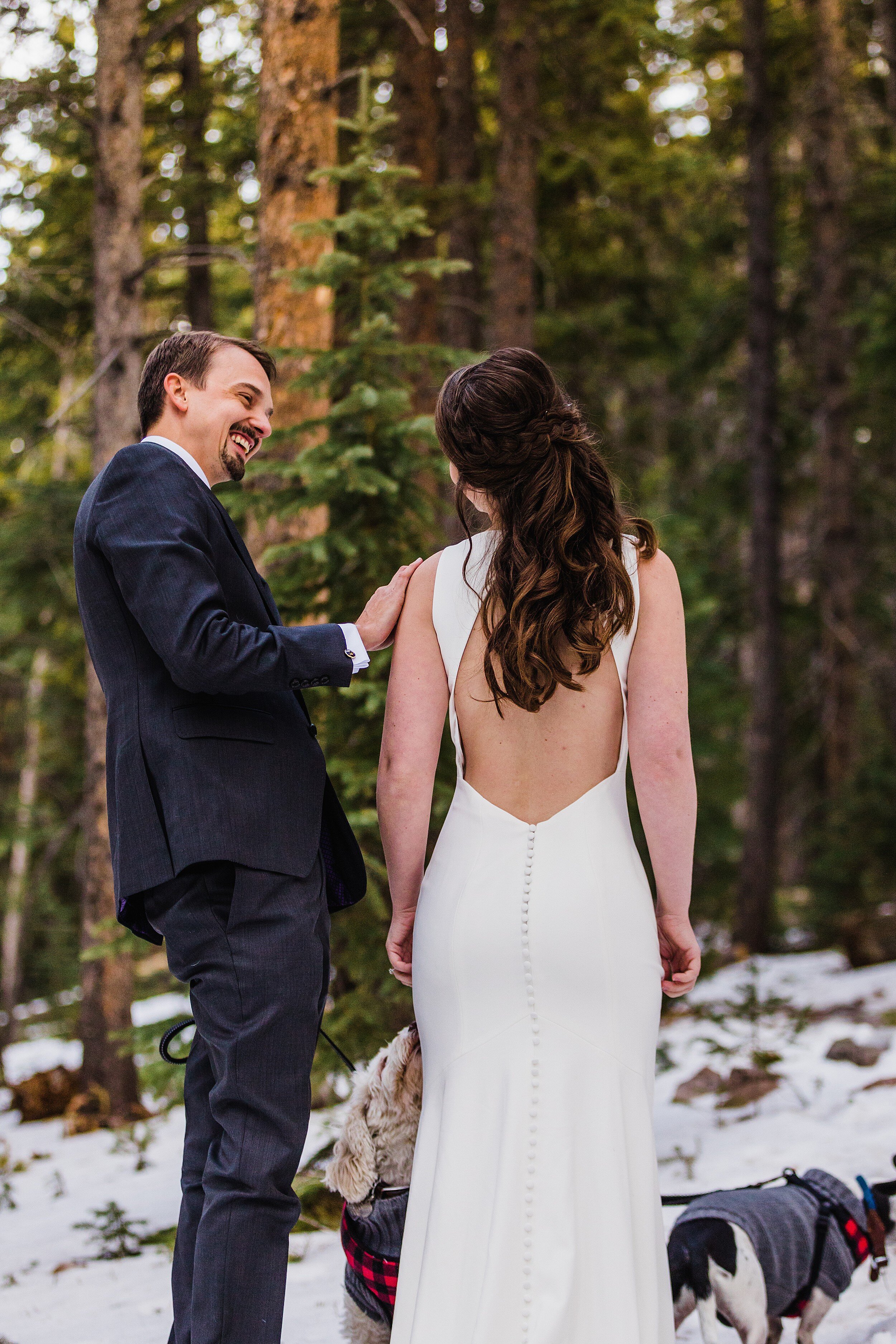 Winter Elopement at The Lodge at Breckenridge | Colorado Elopement Photographer | Vow of the Wild