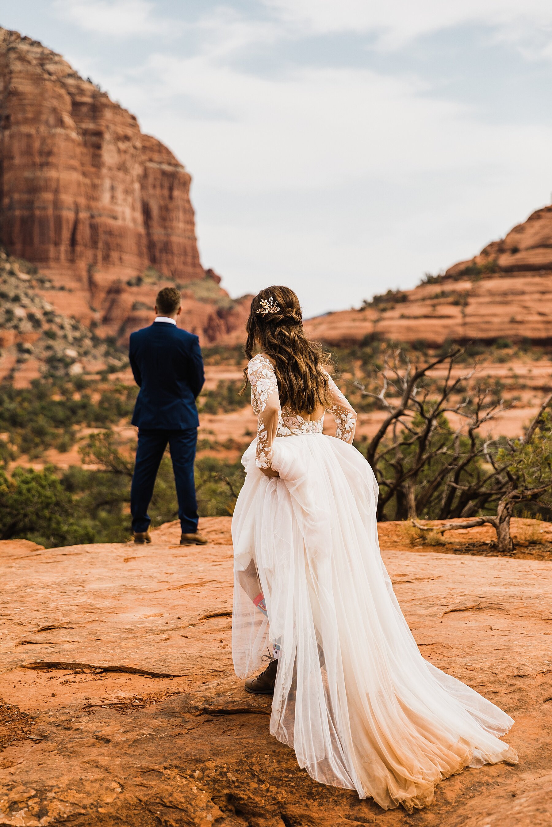 Sunset Sedona Elopement | Elopement Photographer + Videographer | Vow of the Wild