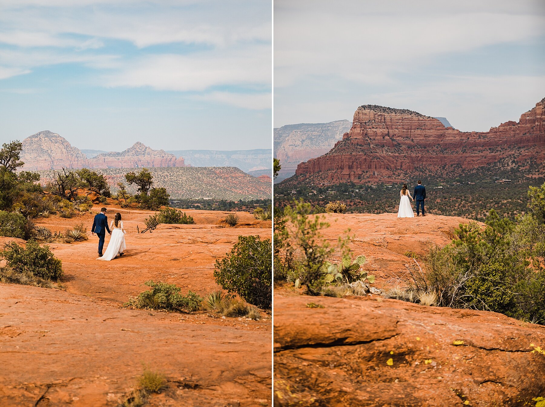 Sunset Sedona Elopement | Elopement Photographer + Videographer | Vow of the Wild