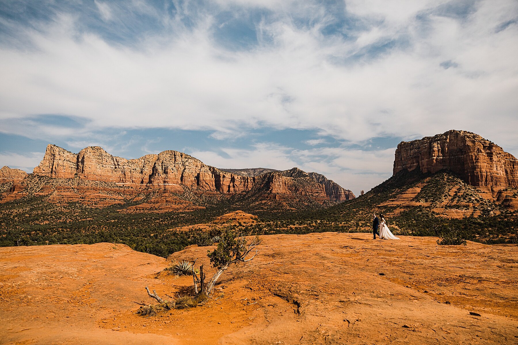 Sunset Sedona Elopement | Elopement Photographer + Videographer | Vow of the Wild