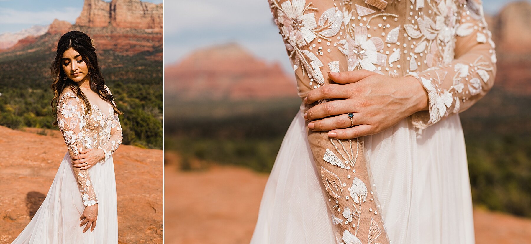 Sunset Sedona Elopement | Elopement Photographer + Videographer | Vow of the Wild