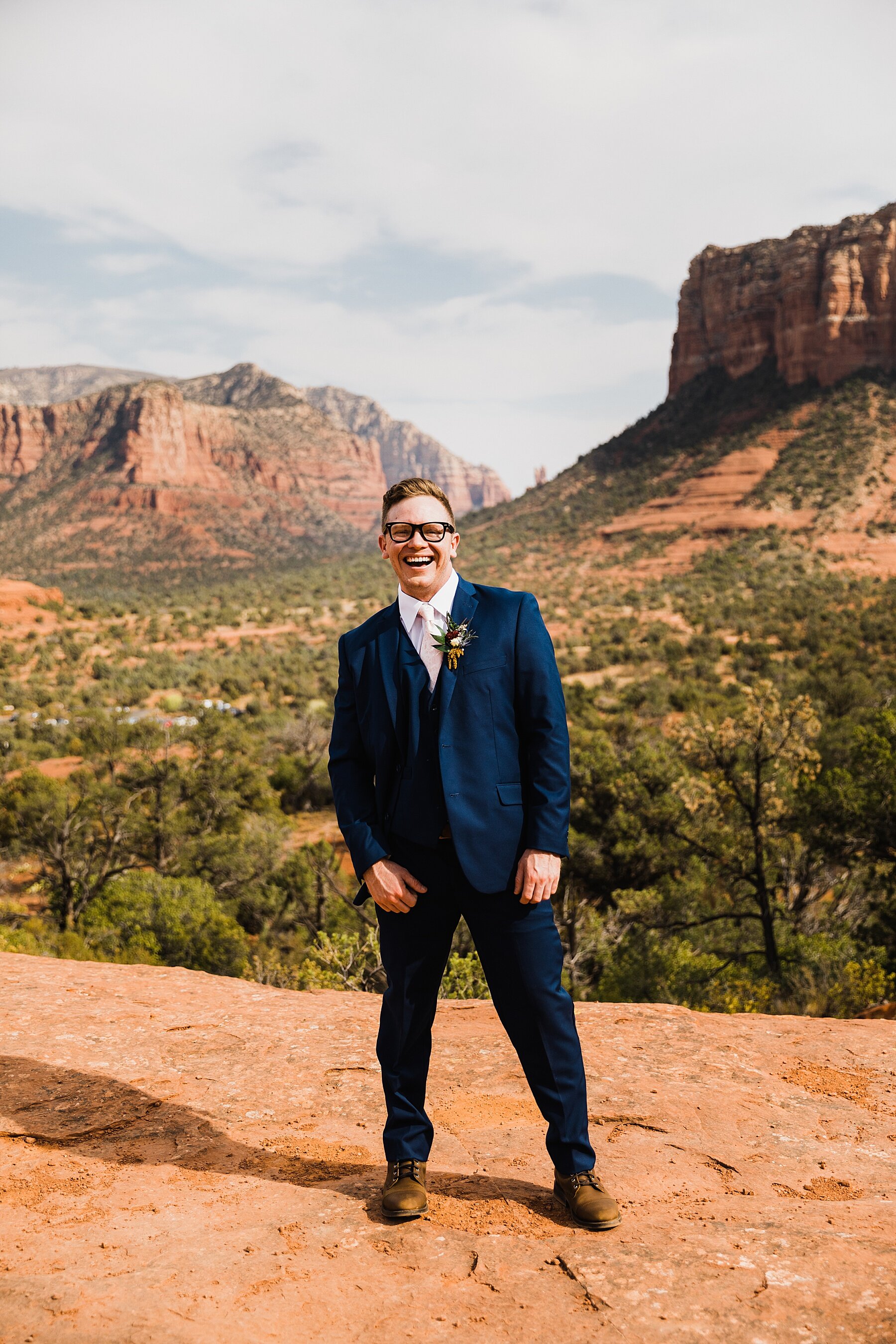 Sunset Sedona Elopement | Elopement Photographer + Videographer | Vow of the Wild