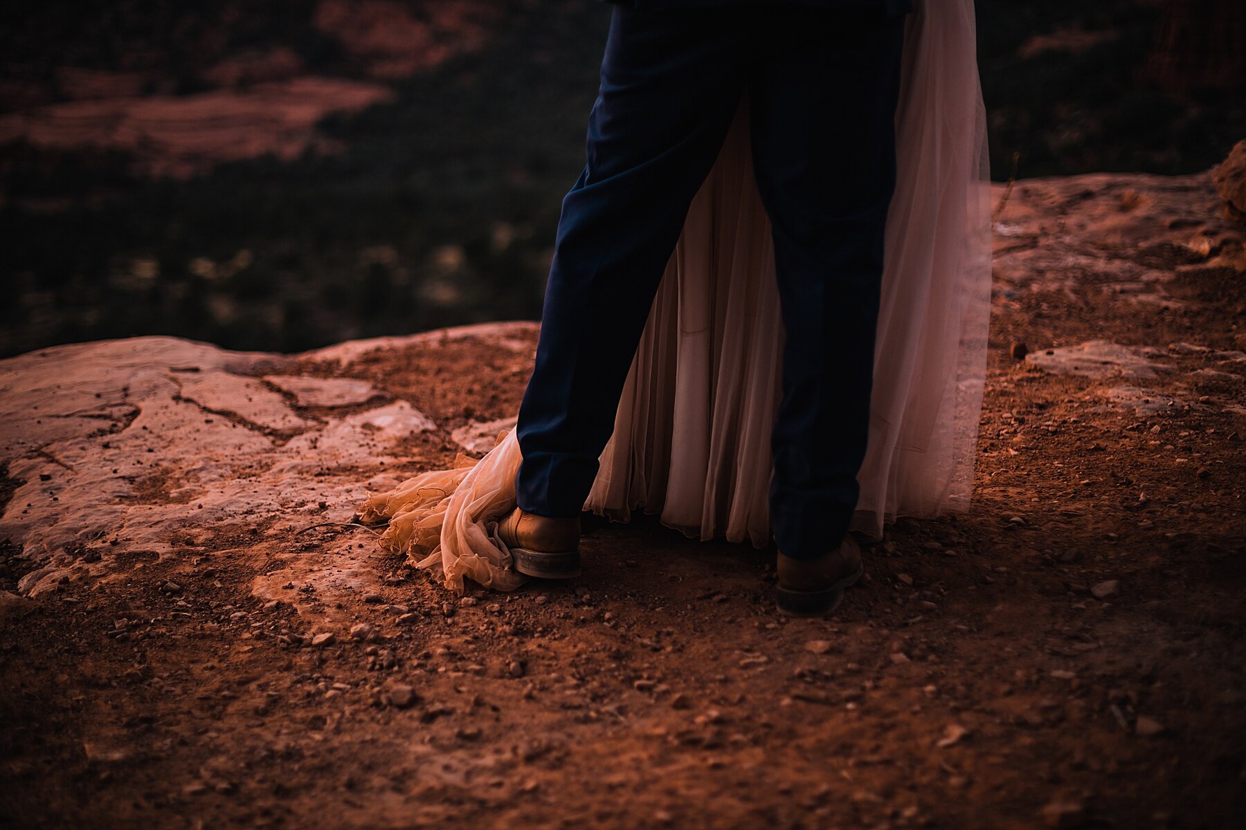 Sunset Sedona Elopement | Elopement Photographer + Videographer | Vow of the Wild