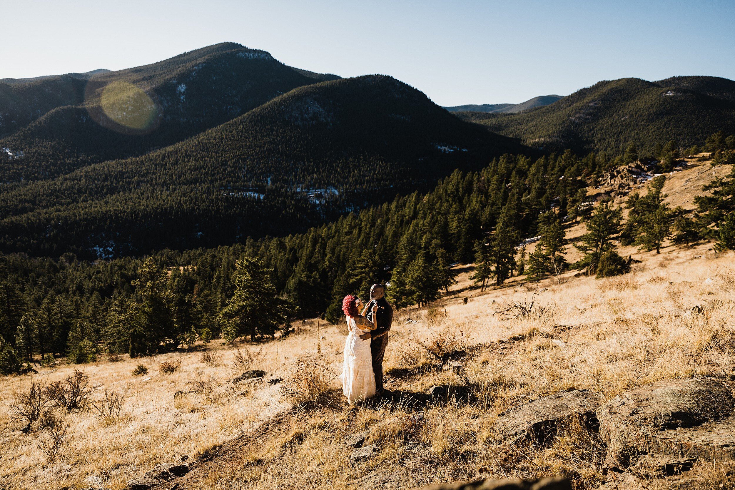 Red Barn Group Picnic Area in Golden Gate Canyon State Park | Colorado Elopement Photographer | Vow of the Wild