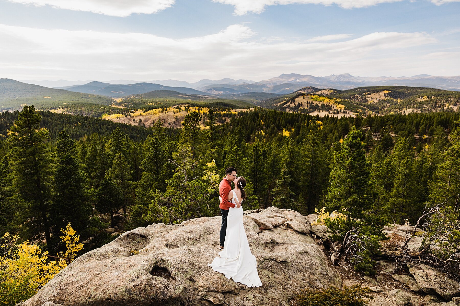 Fall Colorado Elopement | Dog-Friendly Elopement | Vow of the Wild