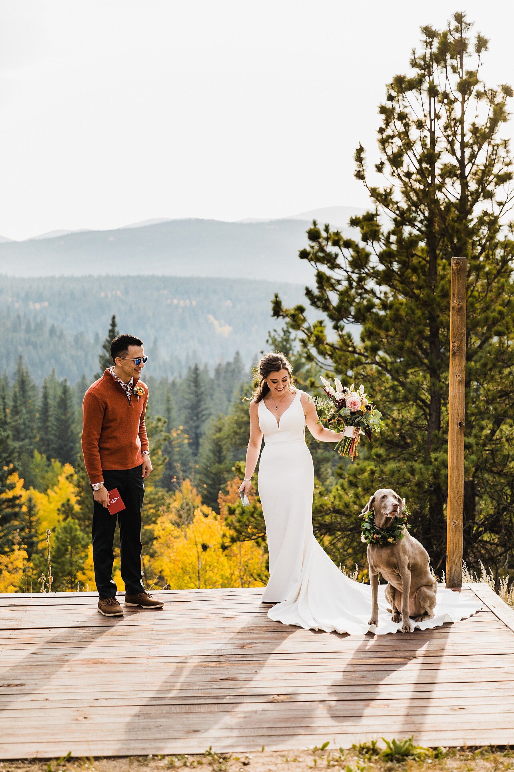 Fall Colorado Elopement | Dog-Friendly Elopement | Vow of the Wild