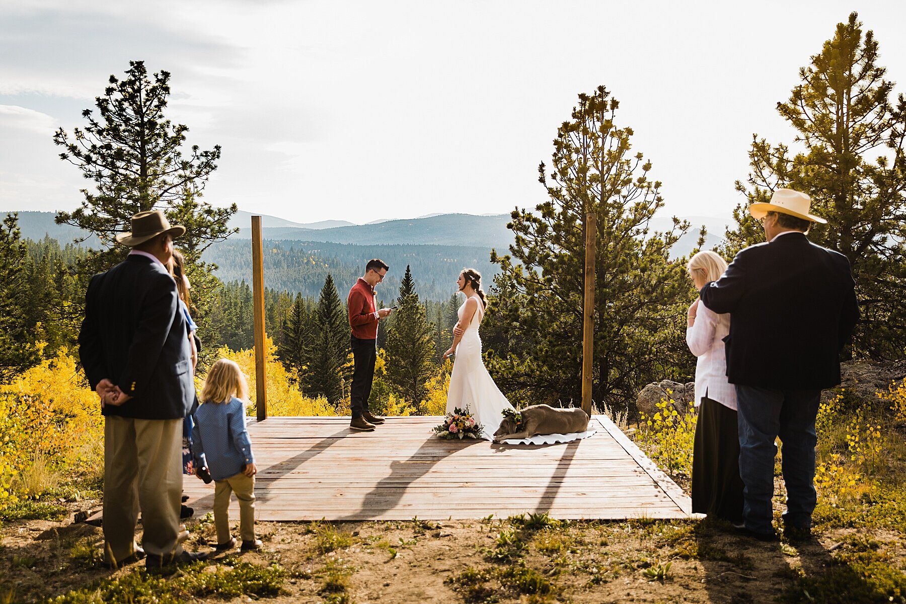 Fall Colorado Elopement | Dog-Friendly Elopement | Vow of the Wild