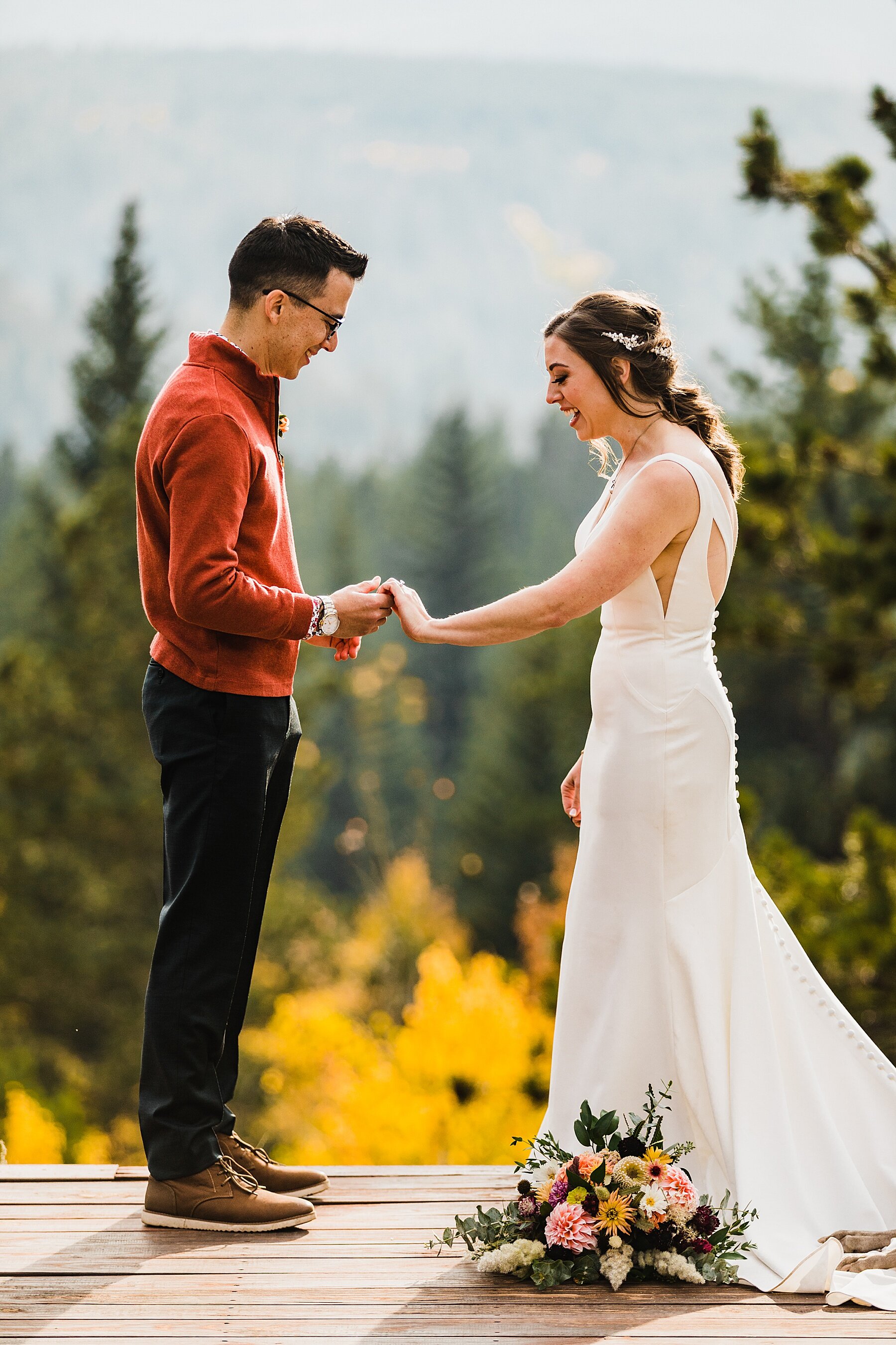 Fall Colorado Elopement | Dog-Friendly Elopement | Vow of the Wild