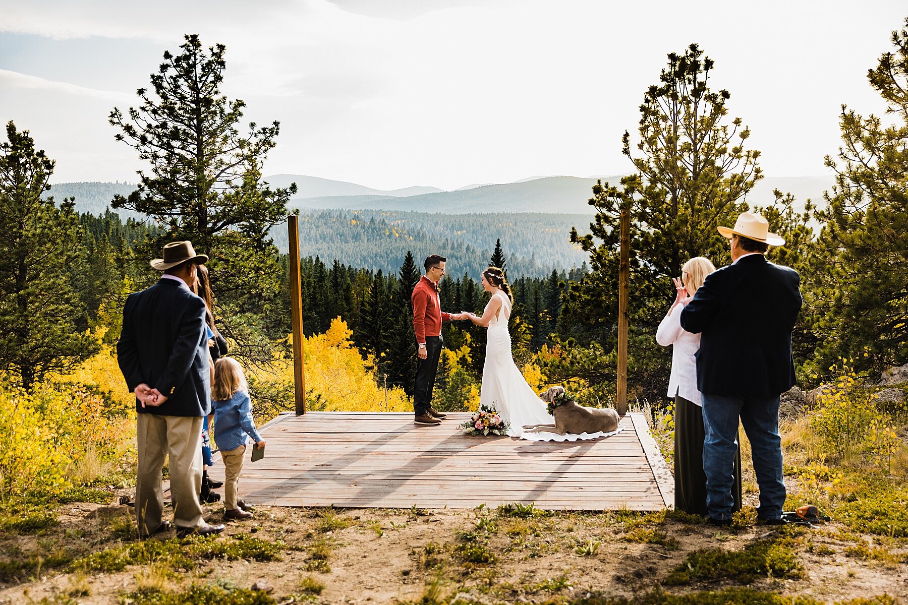 Fall Colorado Elopement | Dog-Friendly Elopement | Vow of the Wild