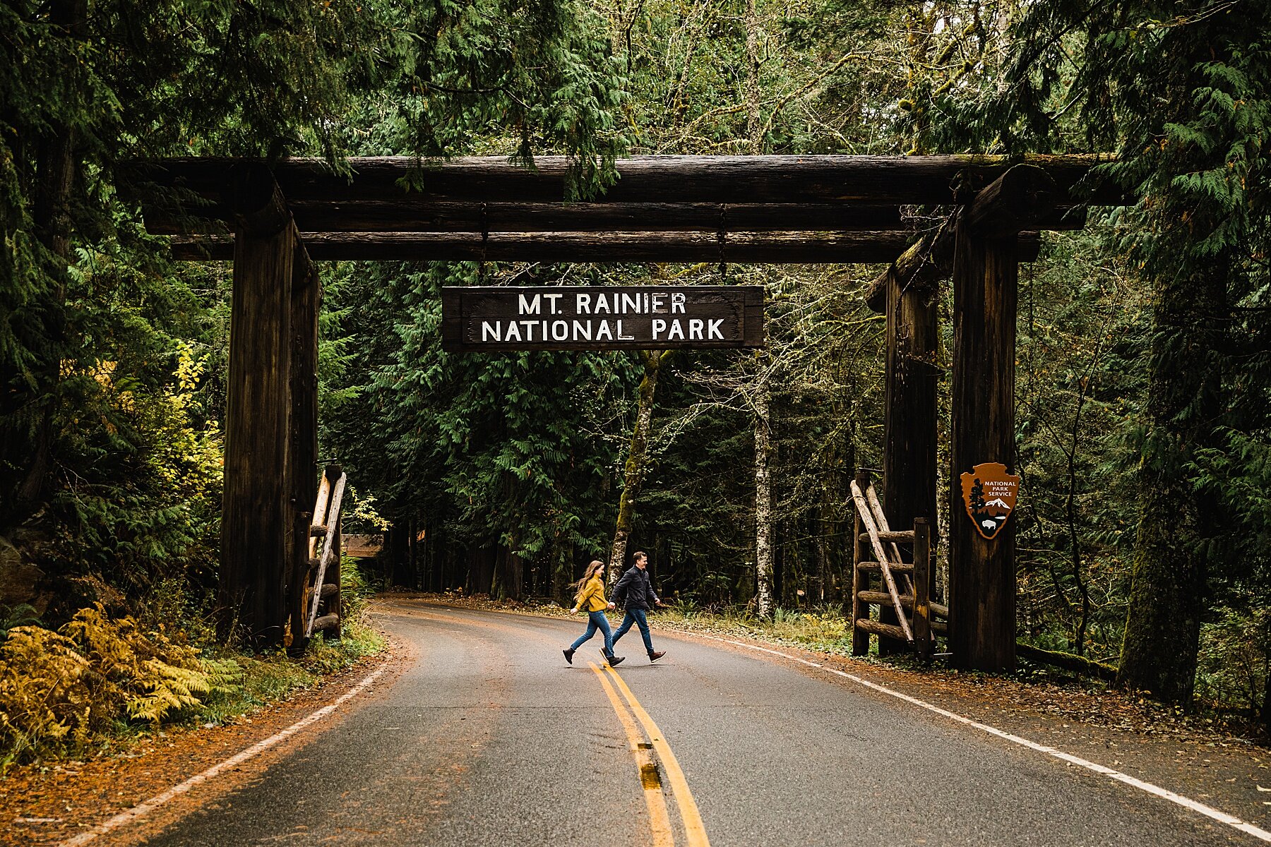 Mount Rainier National Park Adventure Session | Washington Elopement Photographer | Vow of the Wild