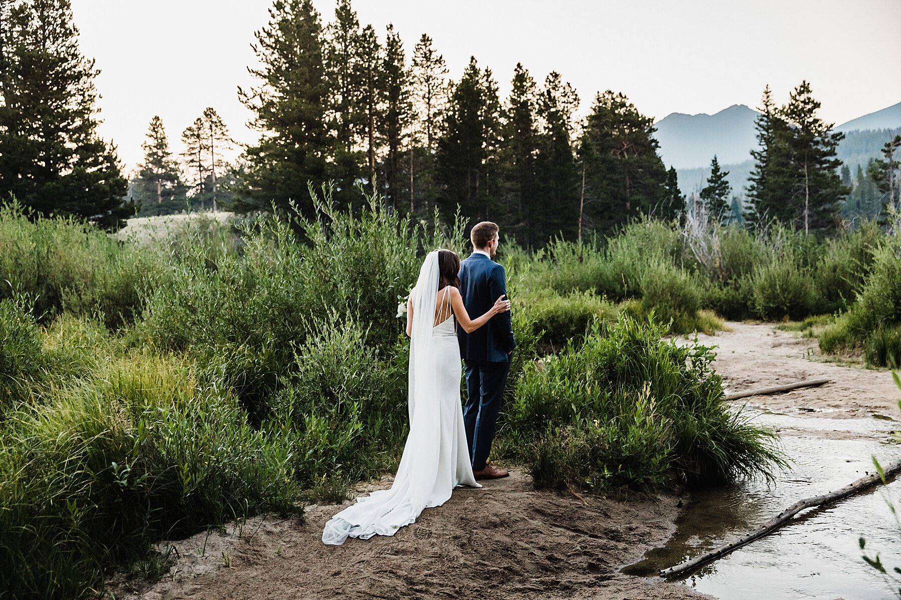 Sunrise Elopement at Sprague Lake in Rocky Mountain National Park | Colorado Elopement Photographer | Vow of the Wild