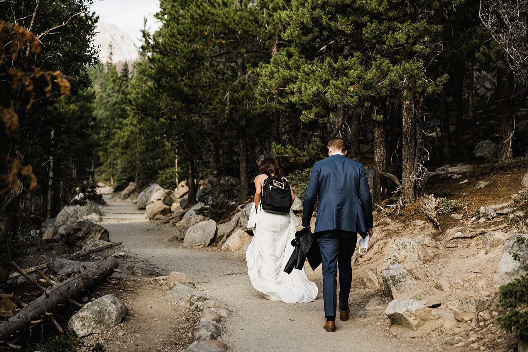 Sunrise Elopement at Sprague Lake in Rocky Mountain National Park | Colorado Elopement Photographer | Vow of the Wild