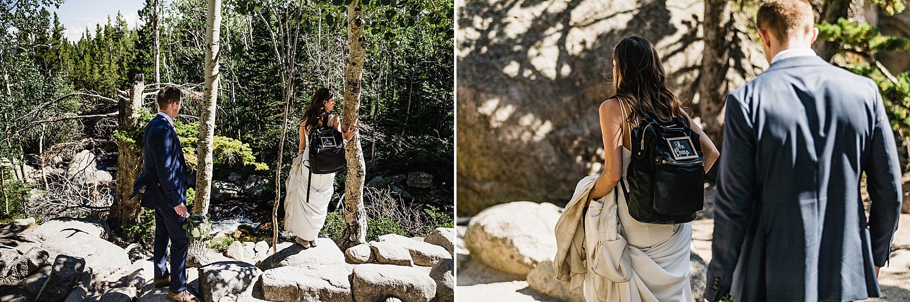 Sunrise Elopement at Sprague Lake in Rocky Mountain National Park | Colorado Elopement Photographer | Vow of the Wild