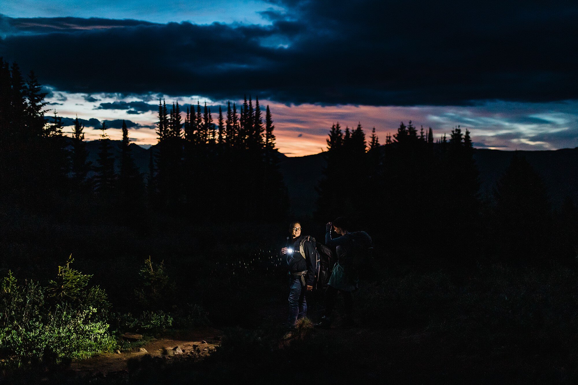 Colorado Elopement | Sunrise Mountaintop Hiking Elopement | Vow of the Wild