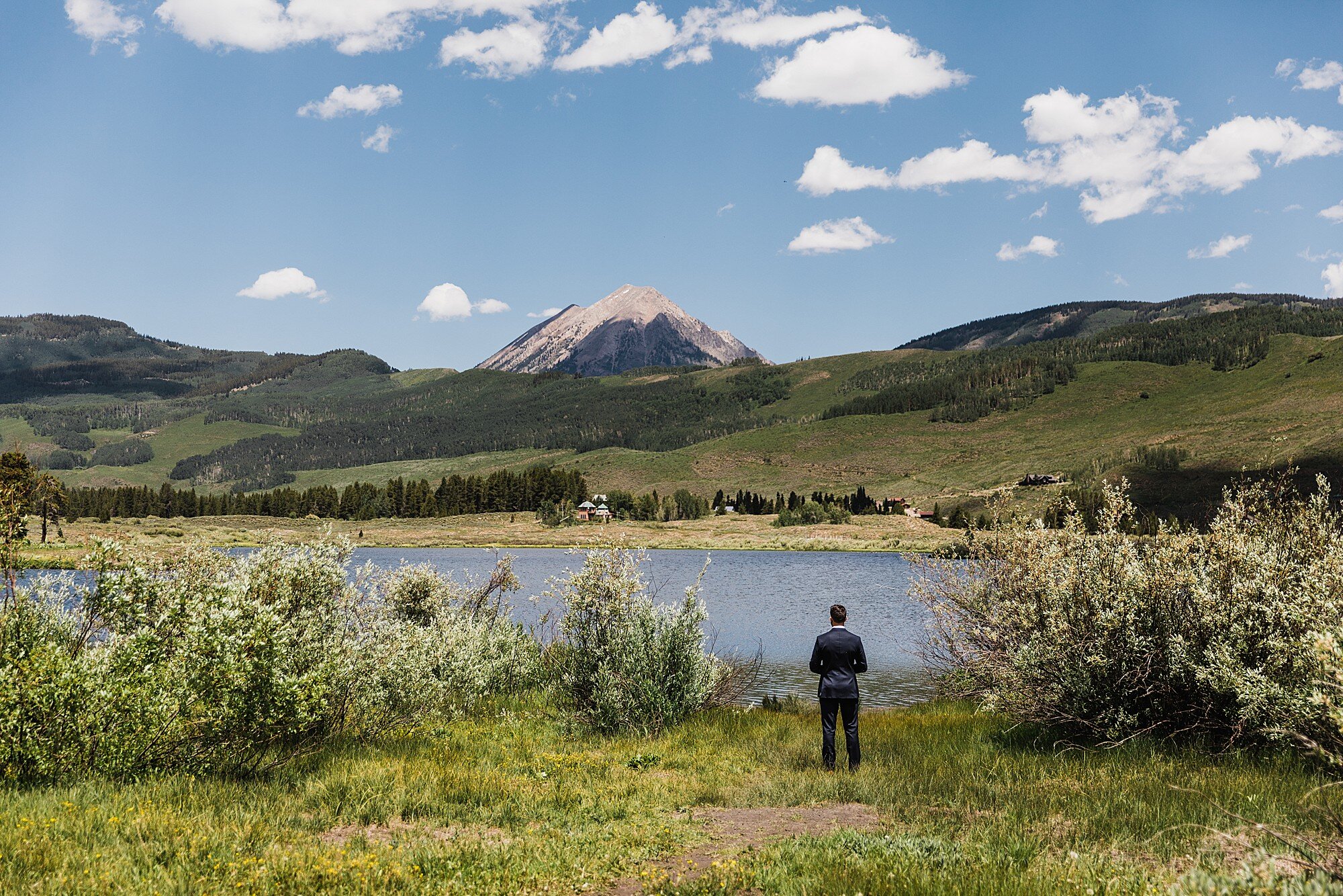 Mountaintop Elopement in Colorado with Wildflowers | Crested Butte Elopement | Vow of the Wildv