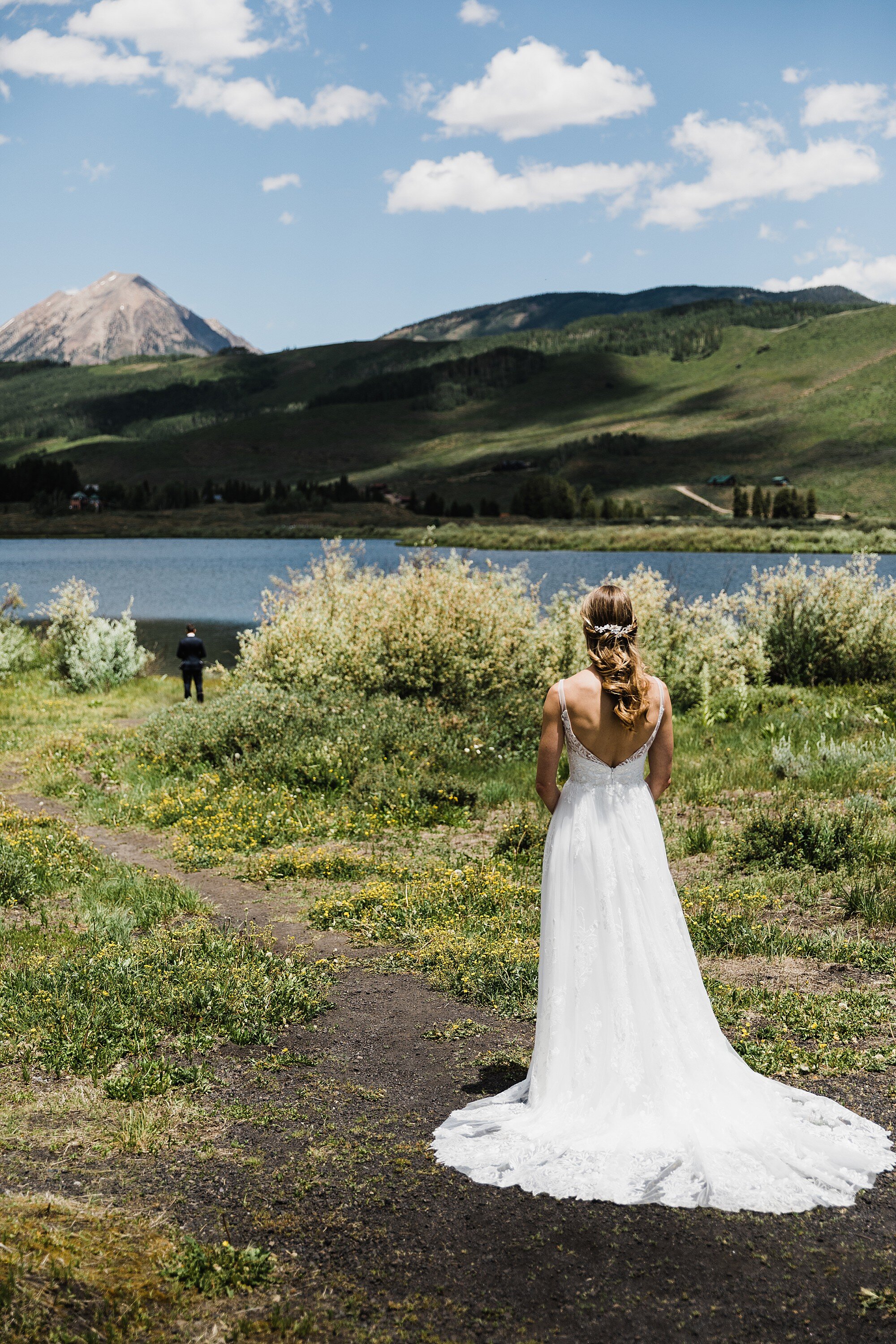 Mountaintop Elopement in Colorado with Wildflowers | Crested Butte Elopement | Vow of the Wild