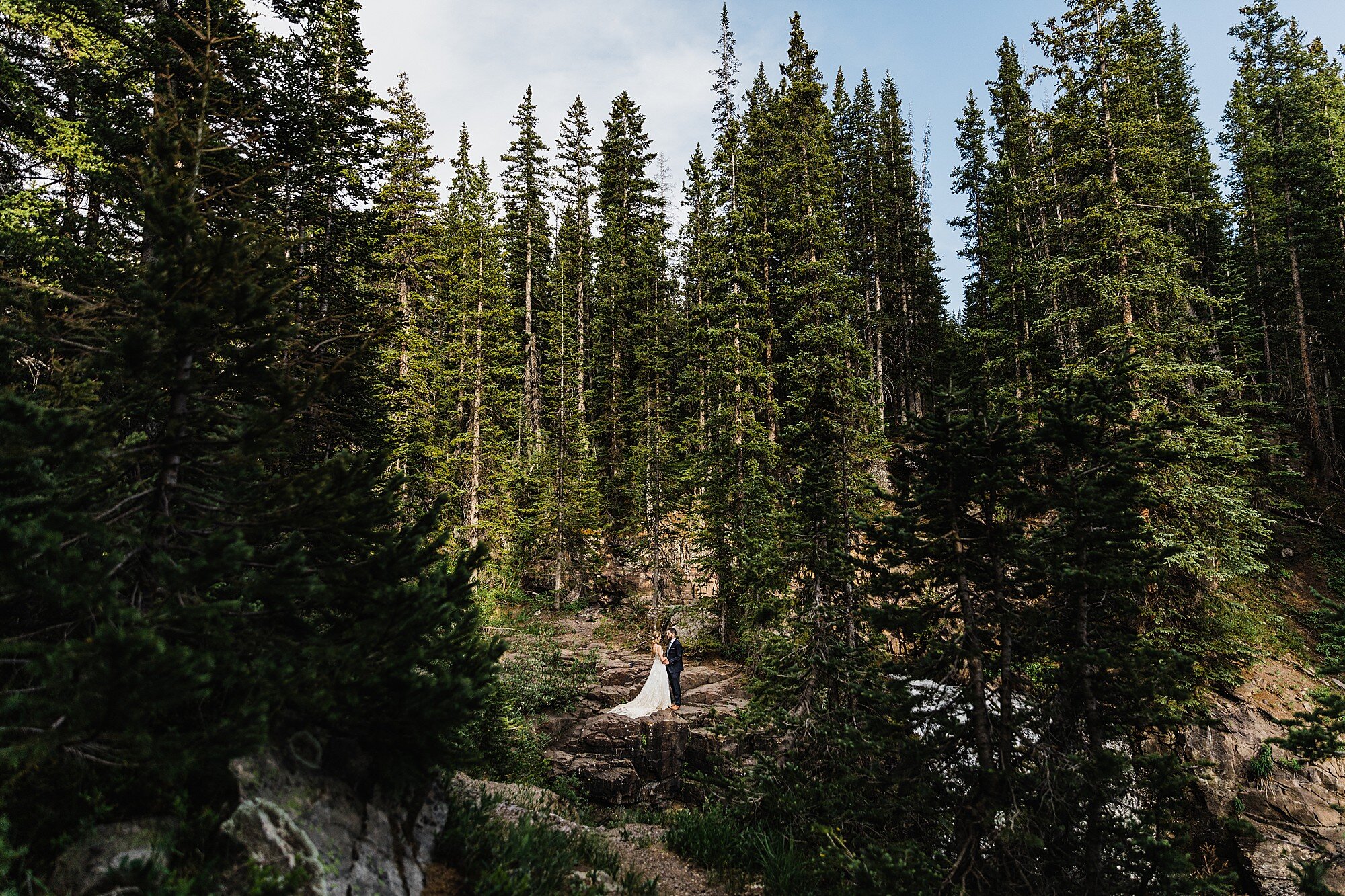Mountaintop Elopement in Colorado with Wildflowers | Crested Butte Elopement | Vow of the Wild