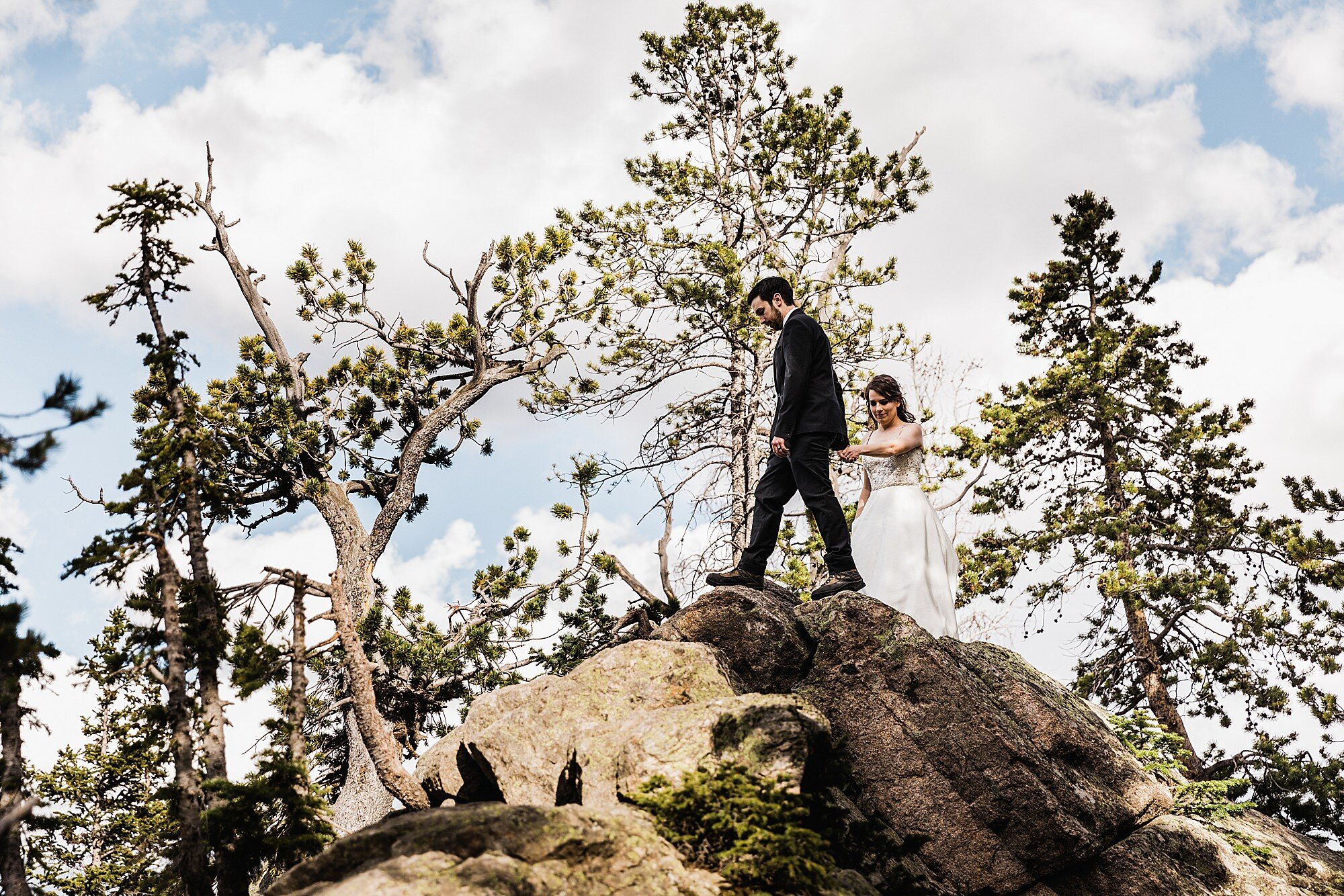 Rocky Mountain National Park Elopement | Colorado Elopement Photographer | Vow of the Wild