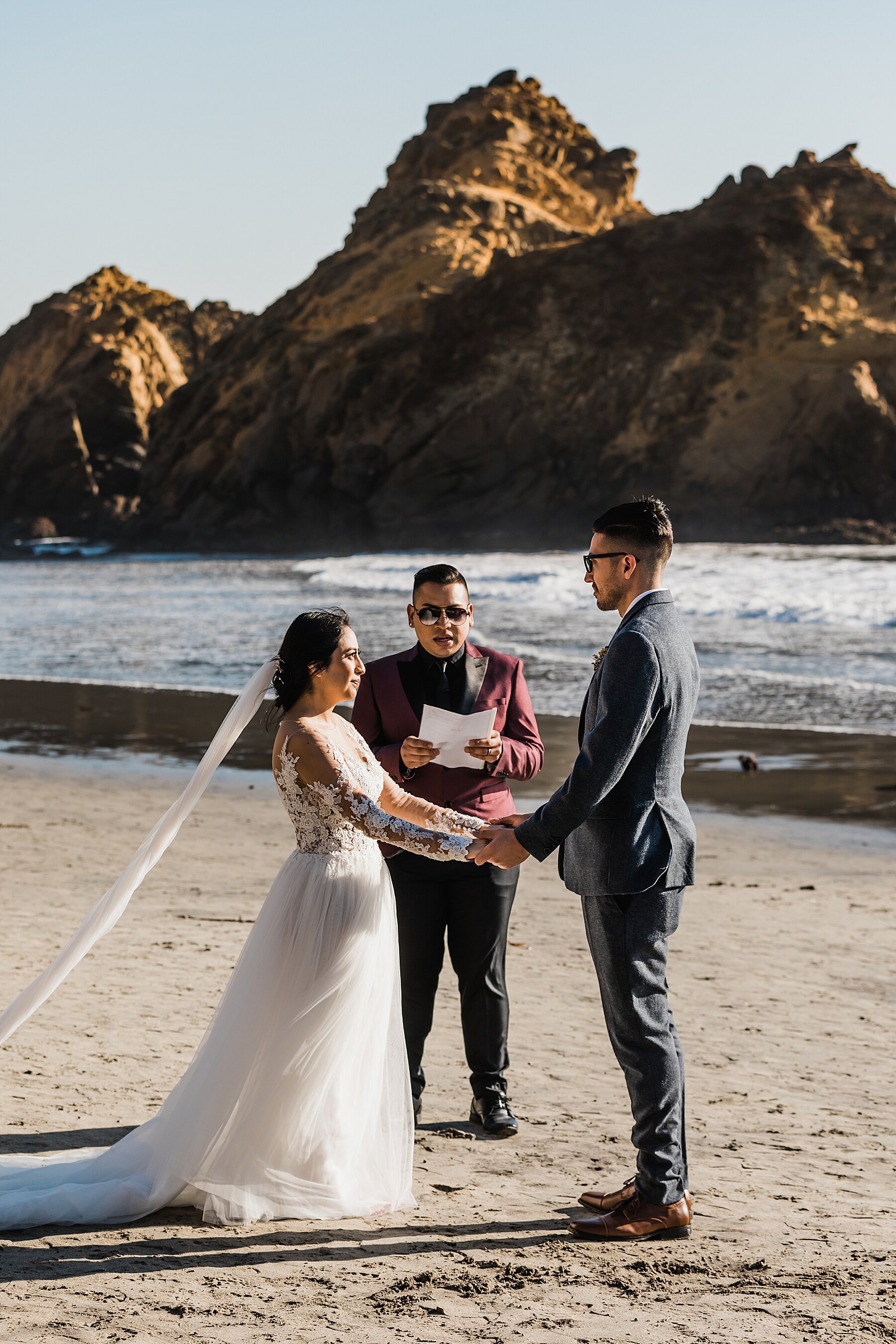 Big Sur Elopement at Pfieffer Beach | California Elopement Photographer | Vow of the Wild