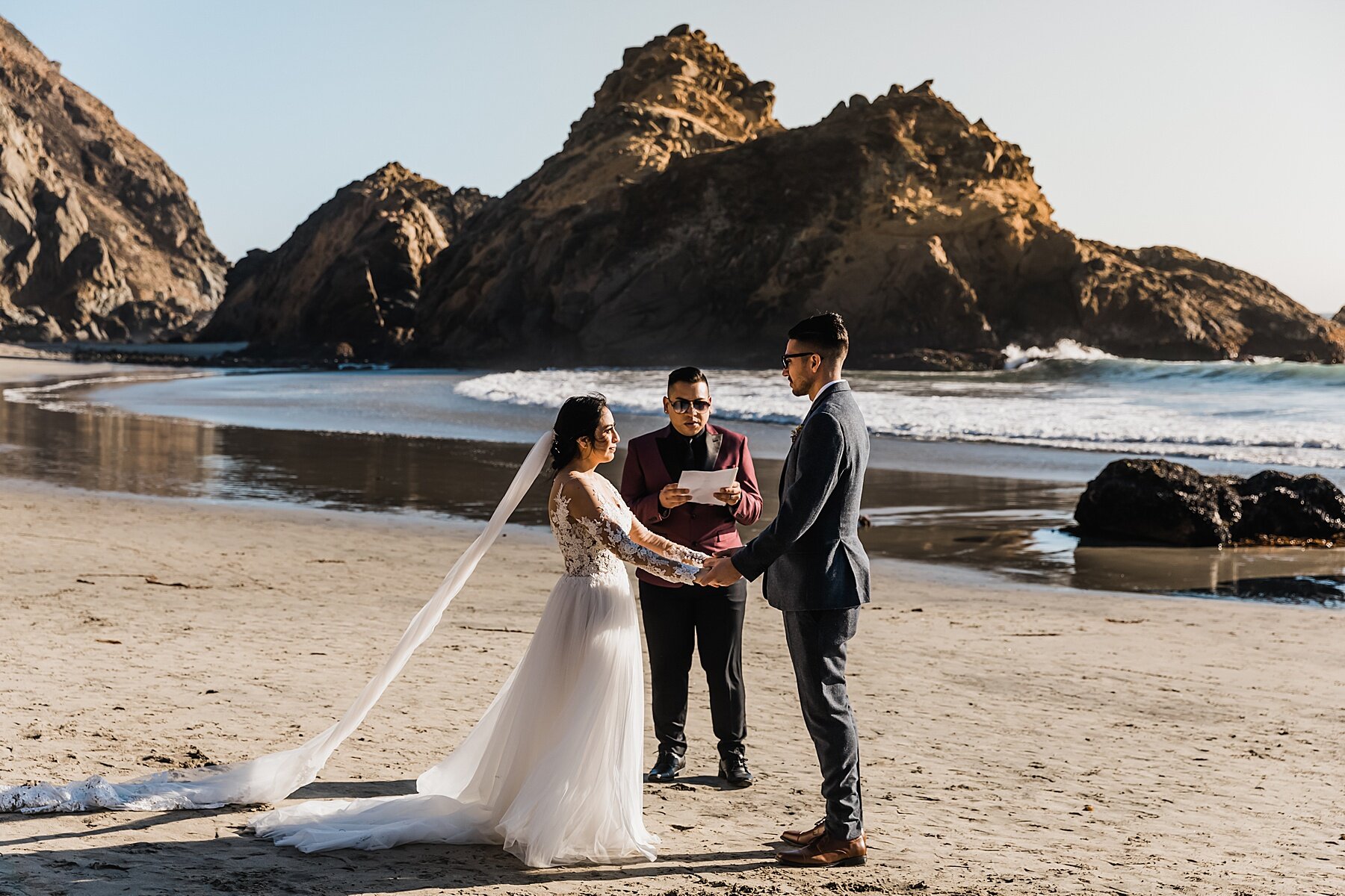 Big Sur Elopement at Pfieffer Beach | California Elopement Photographer | Vow of the Wild